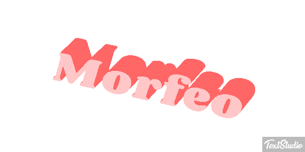 Morfeo Effetto testo