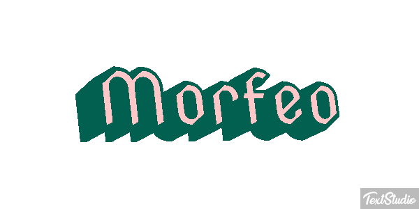 Morfeo Effetto testo