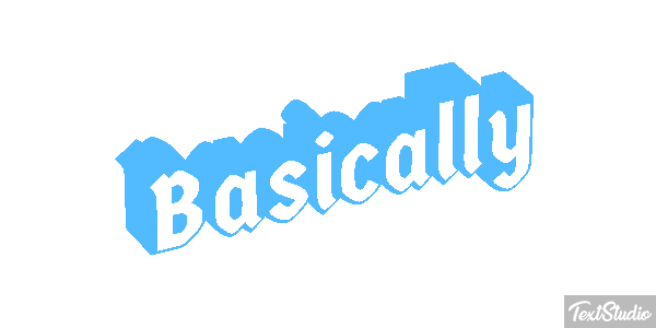 Basically Text effect
