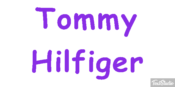 Tommy Hilfiger Effetto testo