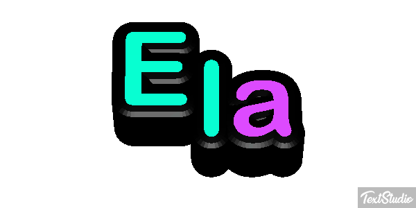 Ela Tekst effect