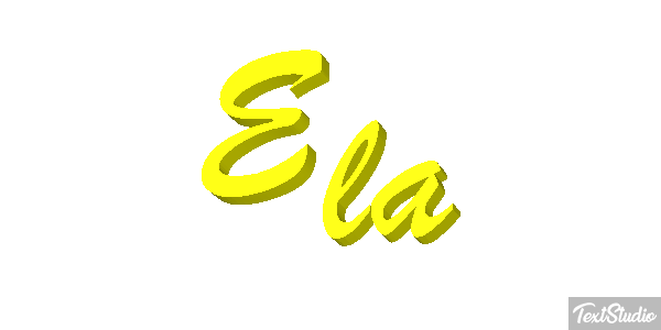 Ela Tekst effect