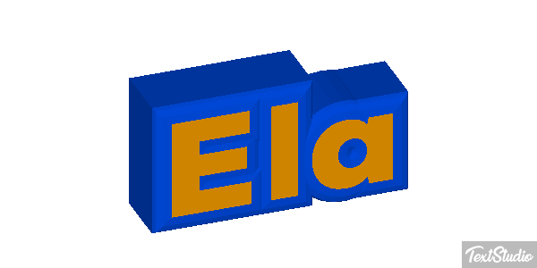 Ela Tekst effect