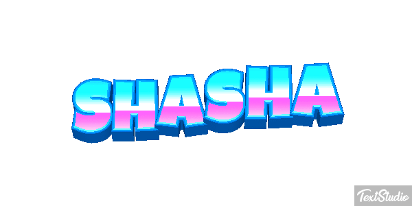 Shasha Текстовый эффект