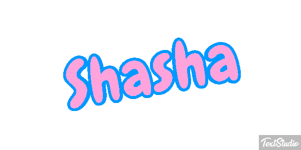 Shasha Текстовый эффект