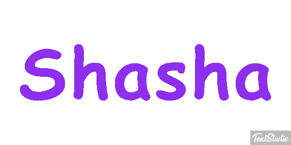 Shasha Текстовый эффект
