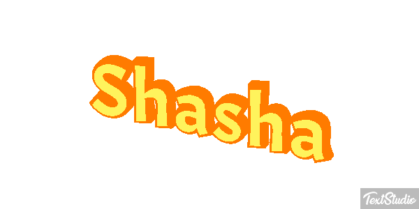 Shasha Текстовый эффект