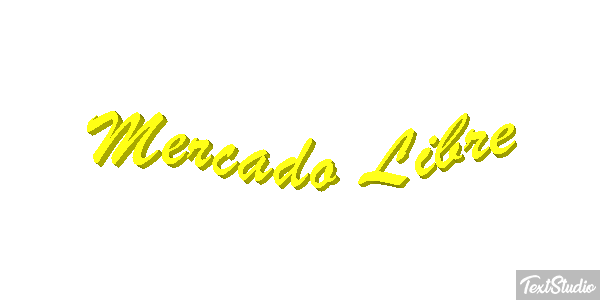 Mercado Libre Text effect