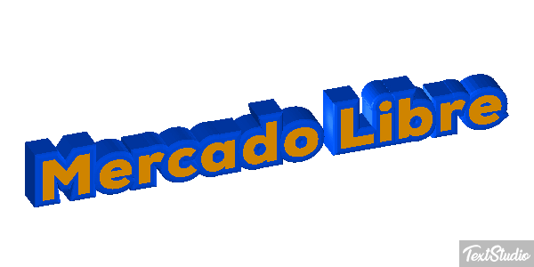 Mercado Libre Text effect