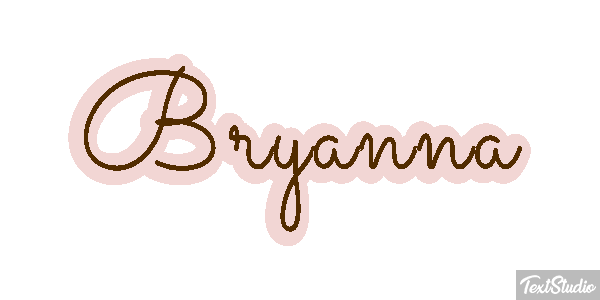 Bryanna Tekst effect