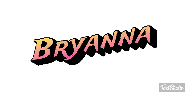 Bryanna Tekst effect