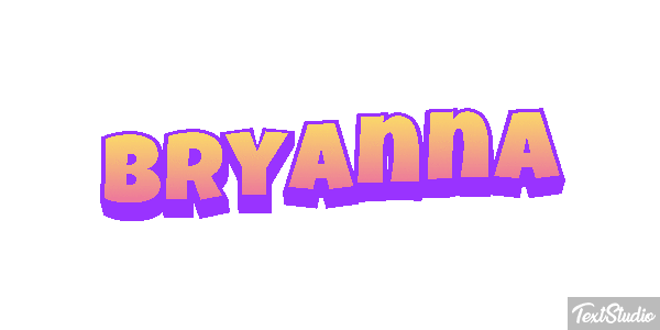 Bryanna Tekst effect