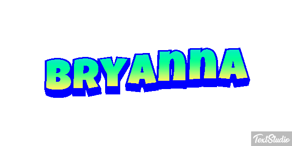 Bryanna Tekst effect