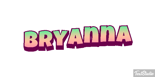 Bryanna Tekst effect