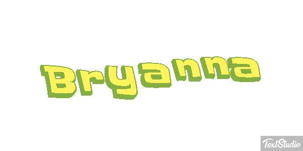 Bryanna Tekst effect
