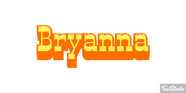 Bryanna Tekst effect