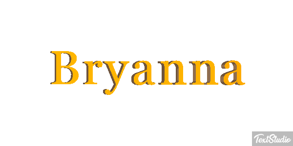 Bryanna Tekst effect