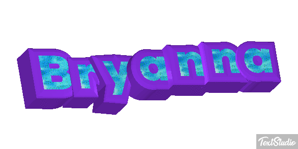 Bryanna Tekst effect