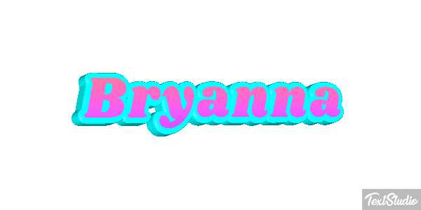 Bryanna Tekst effect