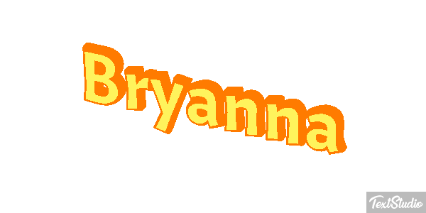 Bryanna Tekst effect