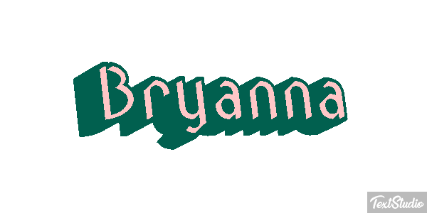 Bryanna Tekst effect