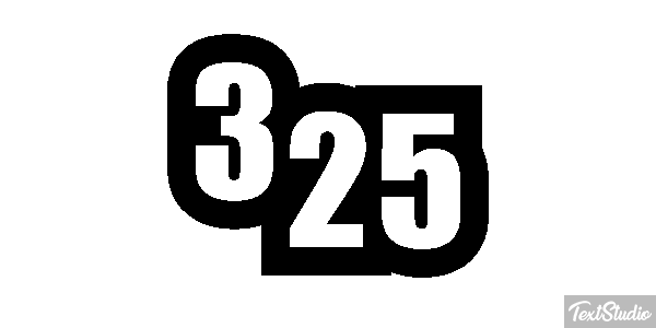 325 Metin efekti