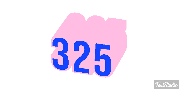 325 Metin efekti