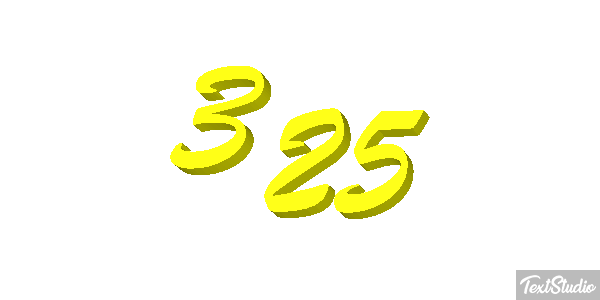 325 Metin efekti