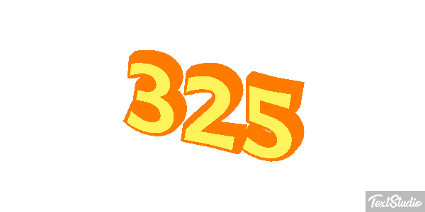 325 Metin efekti