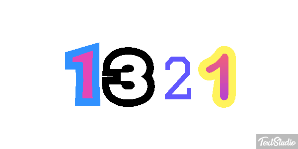 1321 テキスト効果