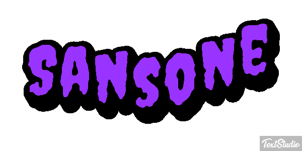 Sansone Текстовый эффект