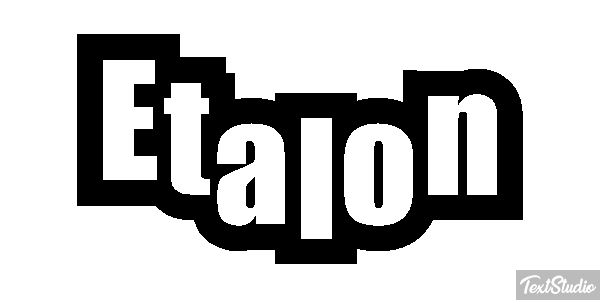Étalon Effet de texte