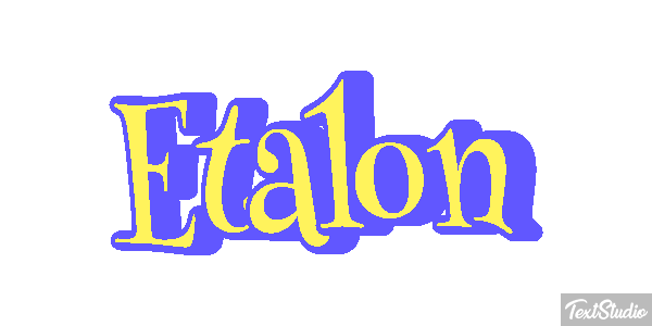Étalon Effet de texte