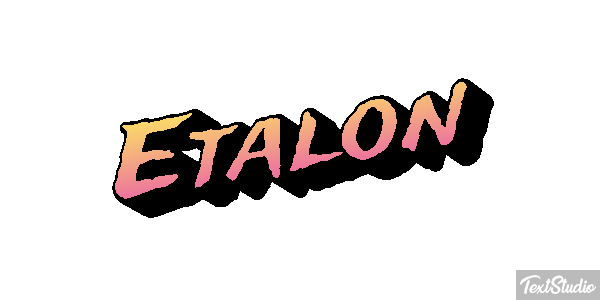 Étalon Effet de texte