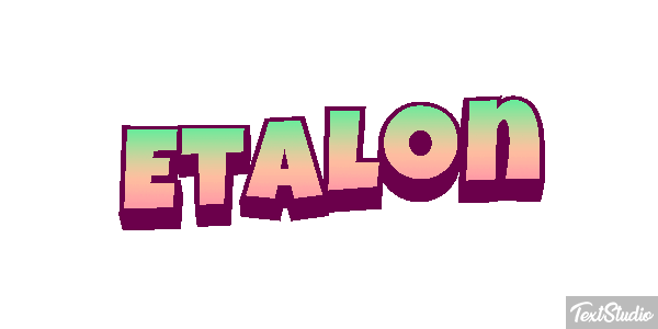 Étalon Effet de texte