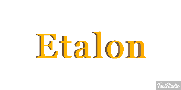 Étalon Effet de texte
