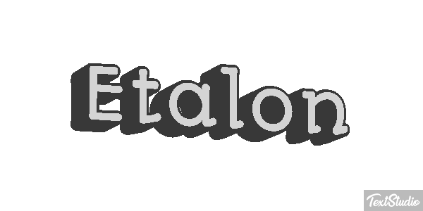 Étalon Effet de texte