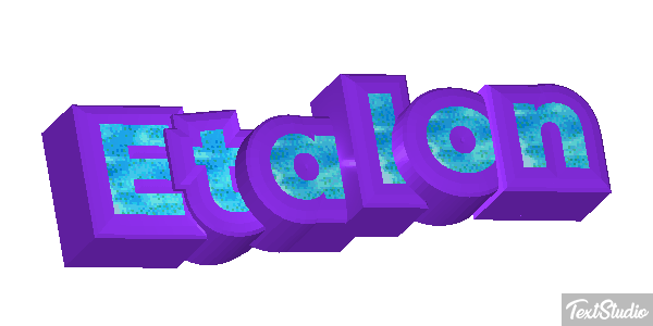 Étalon Effet de texte
