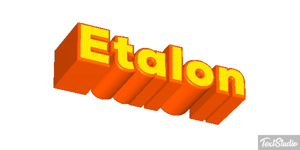 Étalon Effet de texte