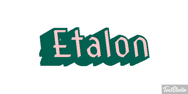 Étalon Effet de texte