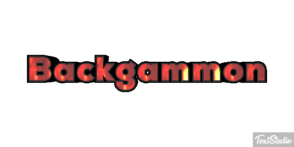 Backgammon Efecto de texto