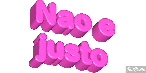 Não é justo Efeito do texto