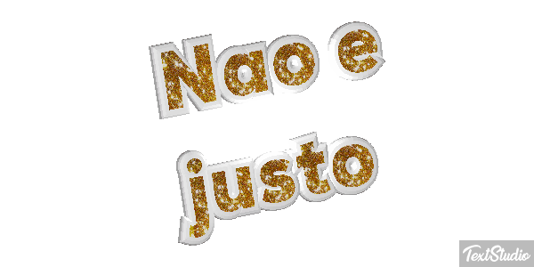 Não é justo Efeito do texto