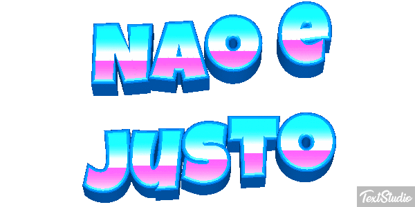 Não é justo Efeito do texto