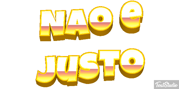 Não é justo Efeito do texto
