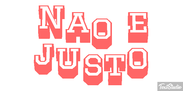 Não é justo Efeito do texto