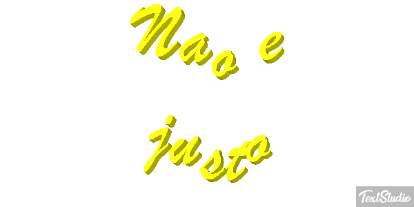 Não é justo Efeito do texto