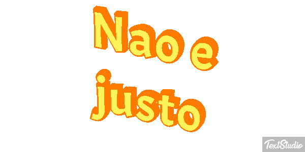 Não é justo Efeito do texto