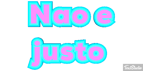 Não é justo Efeito do texto