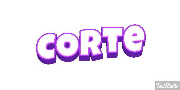 Corte Efeito do texto